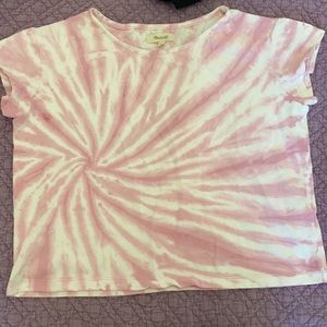 Madewell tie die box T-shirt